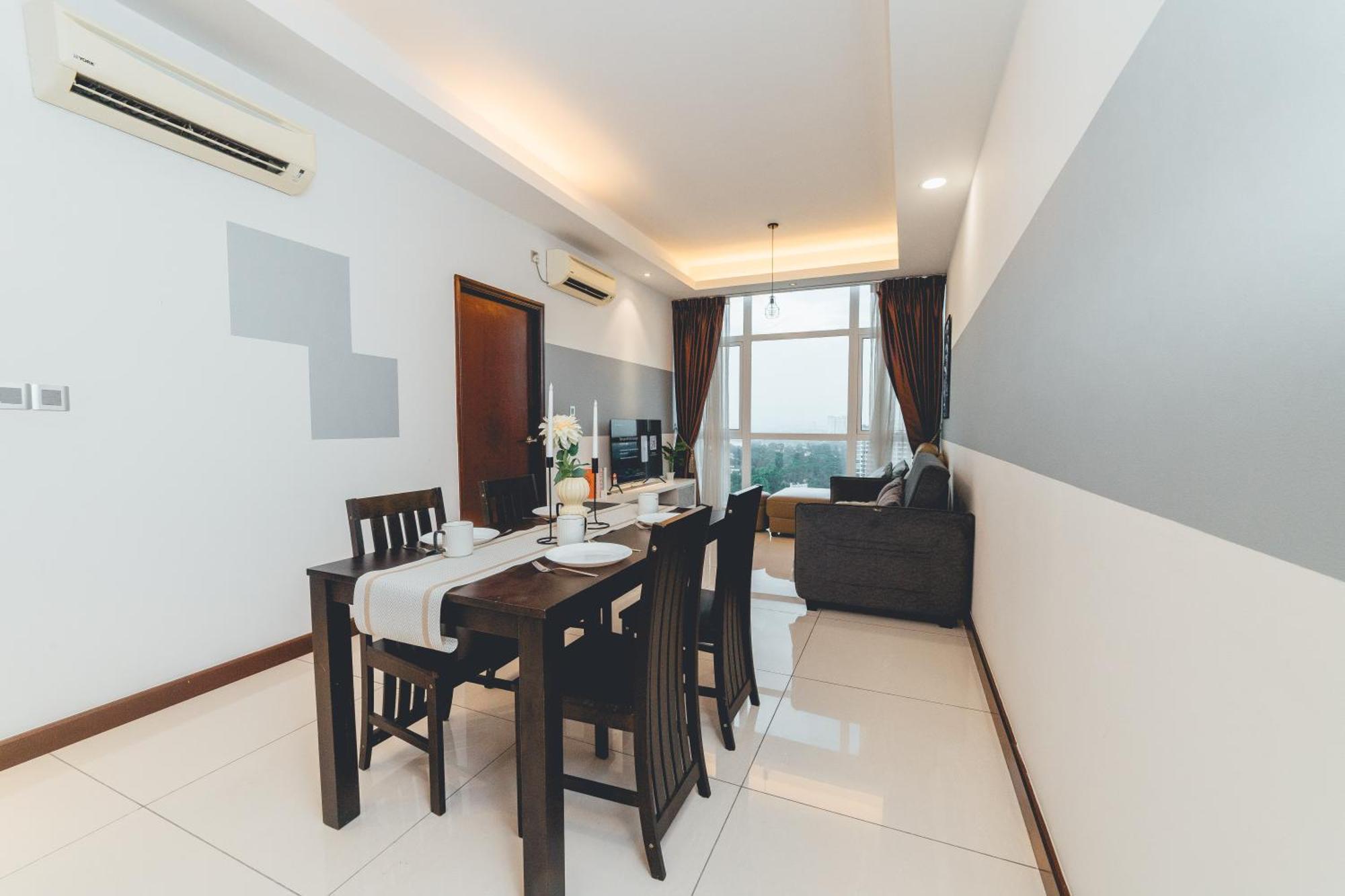 Paragon Residence 2Br4Pax Sleek Stay Nr Ciq Midvalley By Our Stay Johor Bahru Luaran gambar